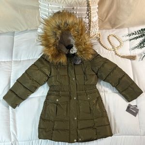 Junior Girls Steve Madden Olive Green Jacket